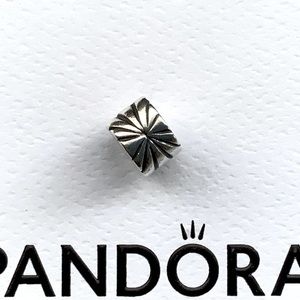 Pandora Sterling Sunburst Clip